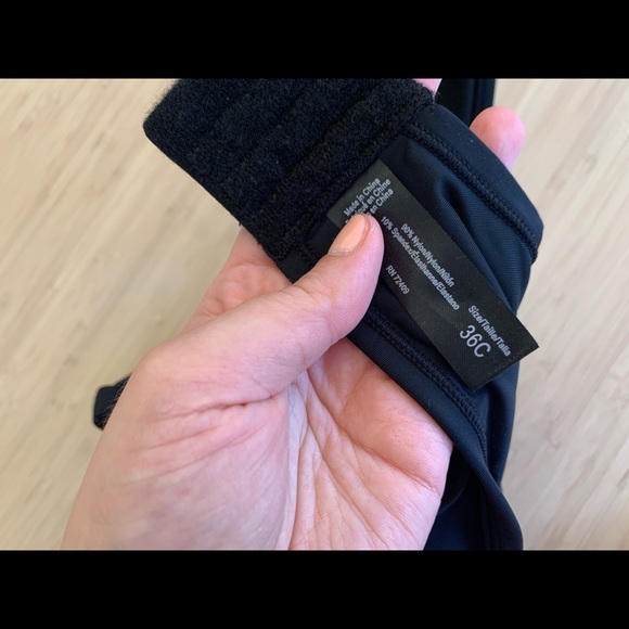 Black Plunge Bra - Picture 4 of 4